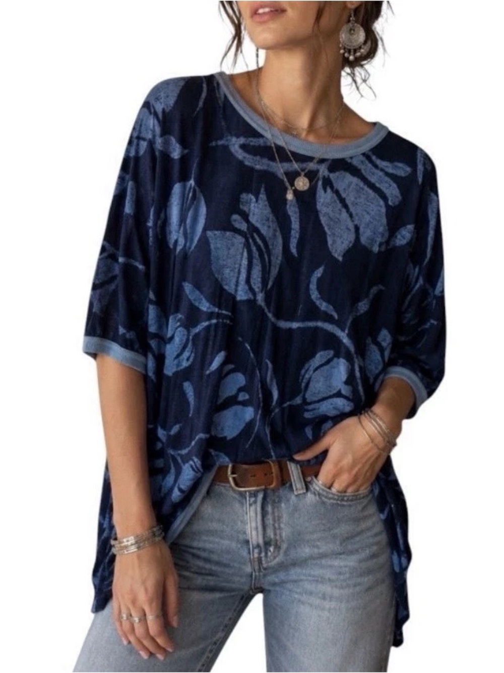 Free People We The Free Thistle In Time Tunic